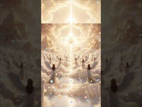 Worship In Heaven #angel #worship #jesus #king