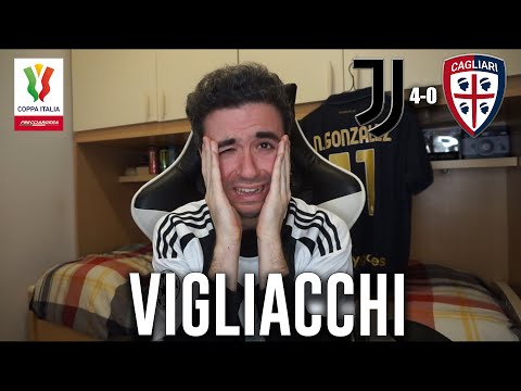 VI ODIO. VI ODIO CON TUTTO ME STESSO. OGNI VOLTA LA STESSA STORIA. Juventus Cagliari 4-0