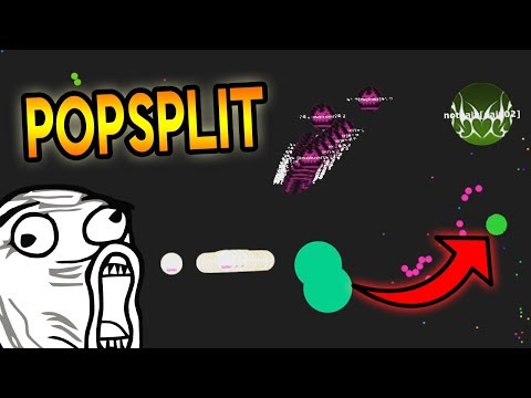 **NEW IMPOSSIBLE 128 POPSPLIT!!!** //Gota.io Commentary! - Yhiita