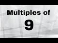 Understanding Multiples of Nine