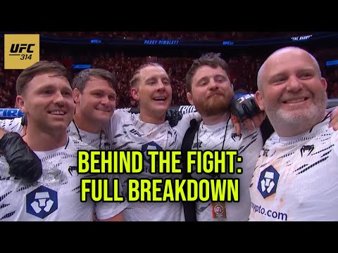 Paddy Pimblett Breaks Down His UFC 314 Fight With His Coaches