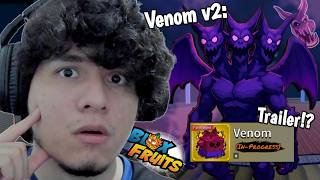 ES OFICIAL!! Venom REWORK en Blox Fruits 😱 + Tráiler 🌊