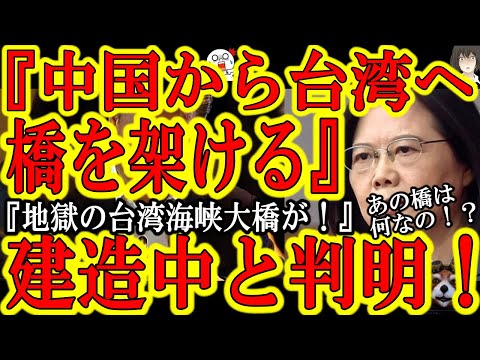 【台湾に衝撃！『うわぁ！既に建設が進んでいるぞぉ！』中国版日韓トンネル！？習近平『中国と台湾を橋で結ぶ！』】驚愕の事実が判明！中国が台湾政府に無許可で大橋を建造中！「2035年までに台湾を我が物に！」