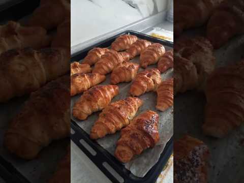 very tasty croissant bun recipe#sweetfoods #bun #baking #recipe #cook #cooking #bunstyle #круасаны