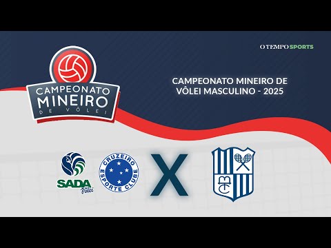 SADA CRUZEIRO X ITAMBÉ MINAS - AO VIVO E COM IMAGENS - DECISÃO DO CAMPEONATO MINEIRO DE VÔLEI 2025