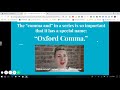 Exploring the Use of Commas in Writing