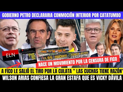 ¿CONMOCIÓN INTERIOR?.FICO FRACASÓ Y NACE MOVIMIENTO.WILSON CONFIESA LA GRAN ESTAF4 QUE ES VICKY