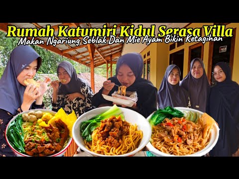 TENANGNYA HIDUP DI DESA | Main Ke Rumah Ayah Arul Makan Mie Ayam Penuh kebersamaan