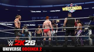 KTO POJEDZIE DO VEGAS? WWE 2K26 Universe Mode PL - Odcinek 2