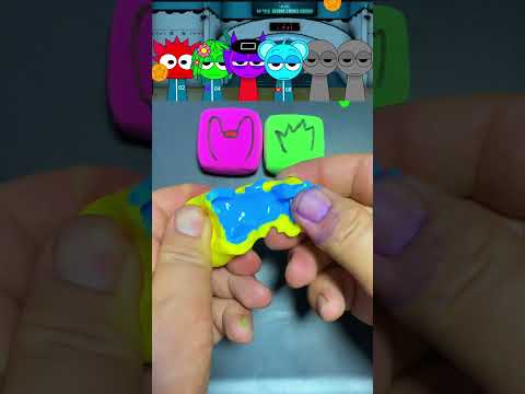 Guess what color will come out of the Sprunki cube? 21 #sprunki #colors #colourvscolour