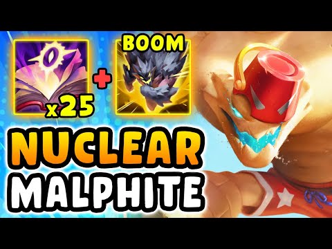 When AP Malphite hits 25 Mejais stacks (it's not fair..)