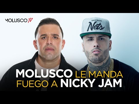 Molusco llama a Nicky Jam pa mandarle fuego porque ahora hace PodCast con artistas ?