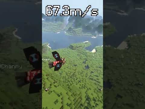 Tốc độ tối đa trong minecraft, Full video dưới bình luận.