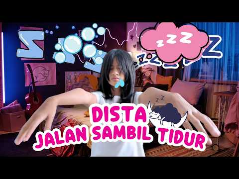 HISTERIS JALAN SAMBIL TIDUR JAM 12 MALAM!! #viralvideo 