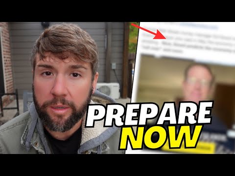 Imminent WARNING Issued.. Expert Breaks Silence, “The BIGGEST CRISIS Ever Faced Is COMING! PREPARE