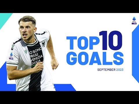 The top 10 goals of September | Top Goals | Serie A 2023/24