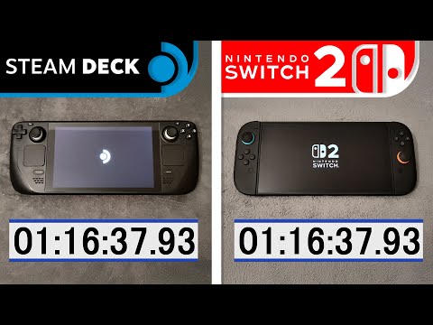 Nintendo Switch 2 vs Steam Deck | Loading Times & Peformance Ultimate Comparison
