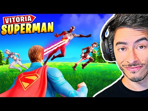 JOGUEI DE SUPERMAN A PARTIDA TODA!