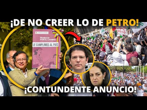 ¡De no creer lo de Petro! SORPRENDE con contundente anuncio