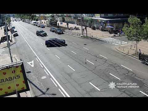 Поліція з’ясовує обставини ДТП у Голосіївському районі столиці