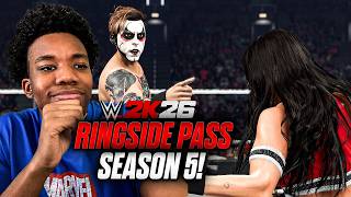 WWE 2K26 Season 5 RingSide Pass is LIVE!!!!