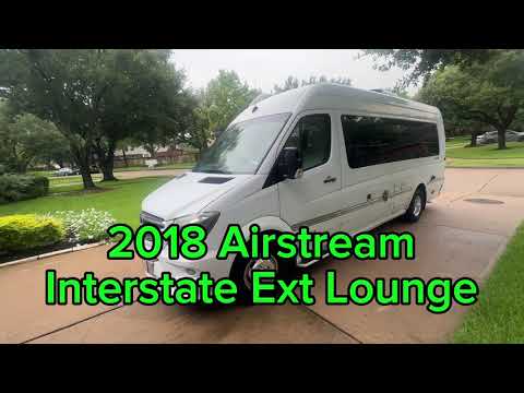 Used 2018 Airstream Interstate Lounge Class B Diesel Motorhome for Sale