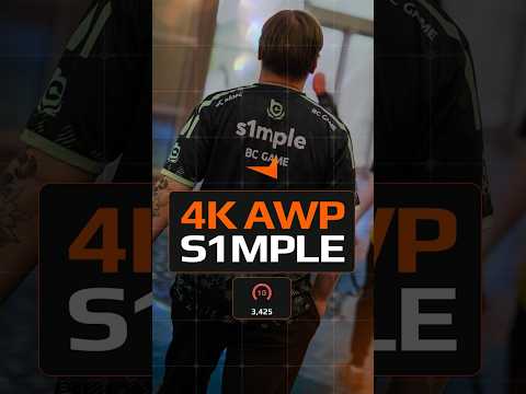 s1mple AWP 4k