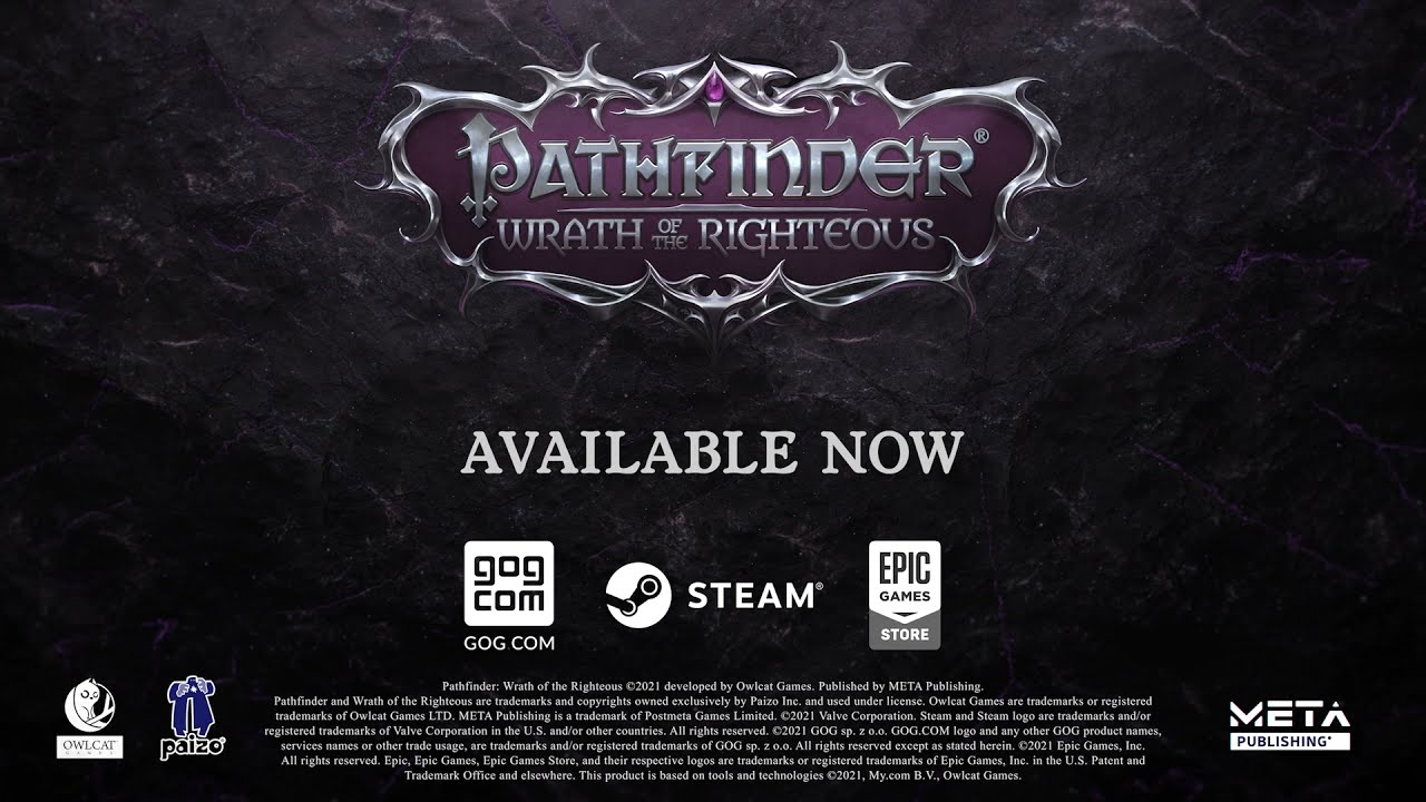 Pathfinder: Wrath of the Righteous - Paint of War trailer thumbnail