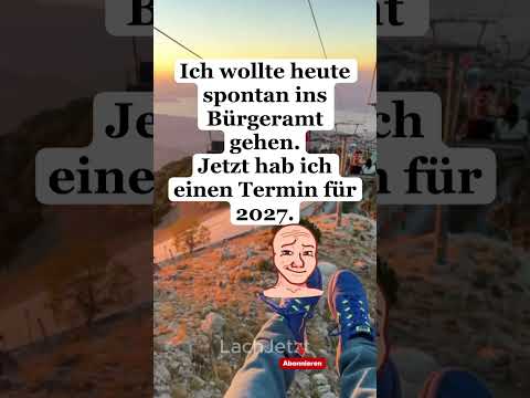 Bürgeramt in Deutschland… 😅 #funny #lustig  #witzig  #humor #memes #shorts #meme #youtube