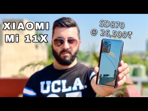 (HINDI) Xiaomi Mi 11X Unboxing - SD870 120Hz AMOLED at 26,500₹ - First Impressions & Quick Review