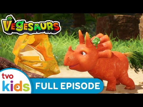 VEGESAURS – The Fossil 🦴 Season 1 FULL EPISODE Dinosaur Cartoon | TVOkids