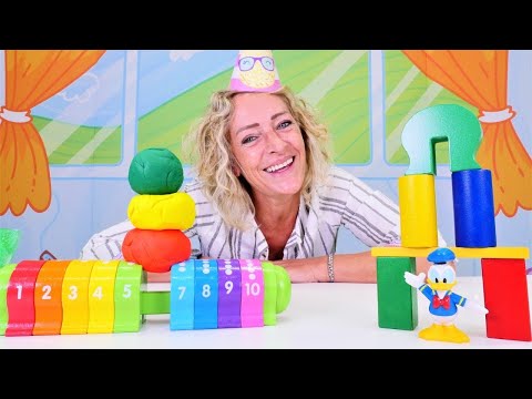 Farben Lernen mit Peppa Wutz, OmNom und Baby Annabell - Spielspaß mit Nicole - 4 Folgen am Stück