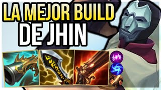 ¡ESTA ES LA MEJOR BUILD PARA SUBIR EN SOLOQ CON JHIN! Mucho daño, movilidad y escalado infinito!