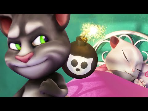 Talking Tom ✨️ Budzić się! 🐱 Śmieszne bajki dla dzieci 🍿 Super Toons TV - Bajki Po Polsku