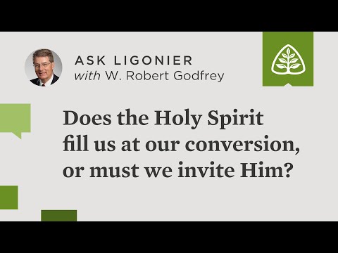 Does the Holy Spirit fill us at our conversion, or must we invite Him?