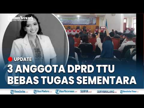 🔴 PERKARA INTIMIDASI MENDIANG DOKTER ICHA, Tiga Anggota DPRD TTU Dberhentikan Sementara
