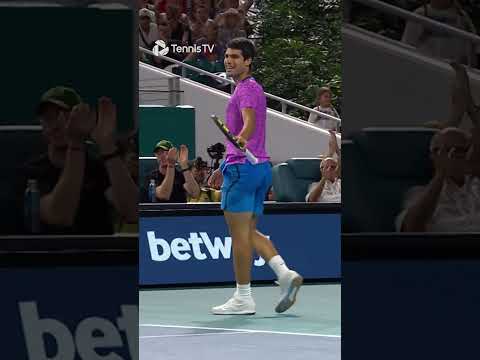 INCREDIBLE Carlos Alcaraz vs Gael Monfils Rally! 😱