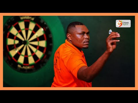 YouTube video thumbnail: David Munyua Becomes First Kenyan to Qualify for PDC World Darts Championship
