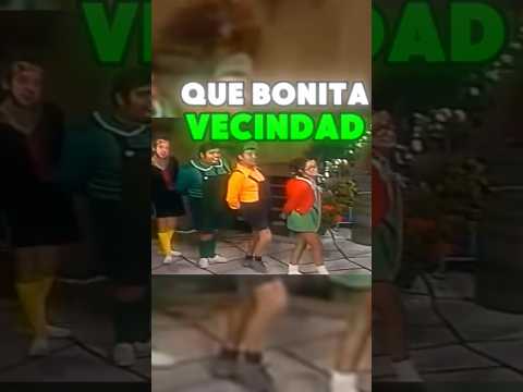 El día que todos en la vecindad cantaron juntos 🎶#ElChavoDel8 #QuéBonitaVecindad #Curiosidades