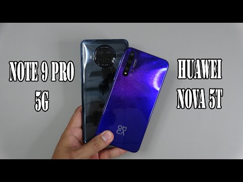 (VIETNAMESE) Xiaomi Redmi Note 9 Pro 5G vs Huawei nova 5T - SpeedTest and Camera comparison