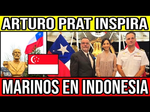 Arturo Prat INSPIRA a Marinos en Indonesia 🇨🇱 #Chile #Valparaiso #ViñaDelMar #BioBio #Santiago