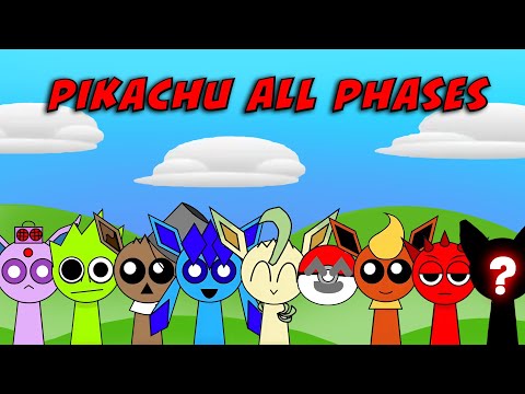 Incredibox Sprunki Phase 4 VS Pikachu Sprunki (Phase 1 to Phase 8)  Incredibox Sprunki Horror Mods