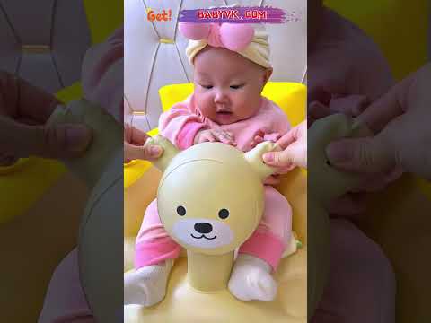 Inflatable Baby Floor Seat – Lightweight & Easy to Carry #BabySeat