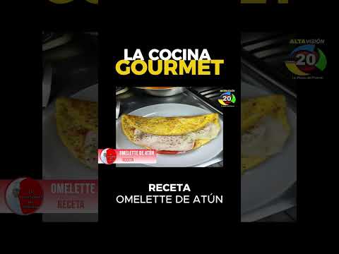 Receta Omelette de atún