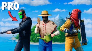 When a solo Farmer Hires a PVP GODSQUAD to play Rust...