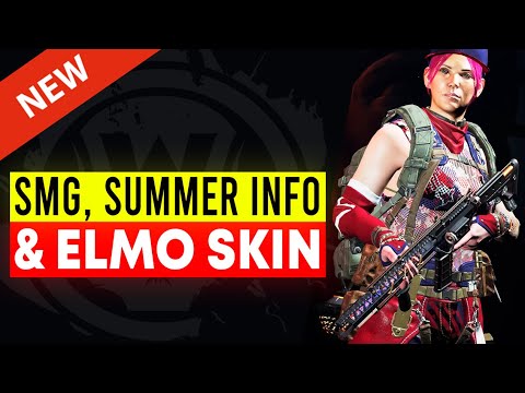 NEW Elmo Skin, Named SMG & Summer Event NEWS (The Division 2 brooklyn)