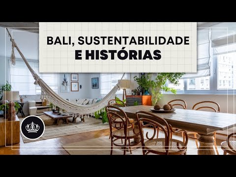 Apartamento que reflete HISTÓRIAS e VIVÊNCIAS