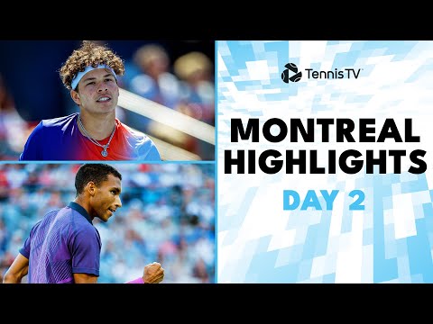 Shelton Faces Bublik; Cobolli & Auger-Aliassime Clash | Montreal 2024 Day 2 Highlights