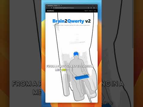 Brain2Qwerty: reconstructs exact typed sentences from EEG or MEG brain activity
