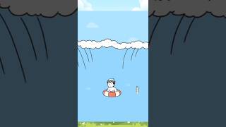 【ドッキリ神回避3】波回避🌊 忍者なら耐えられる [ Prank god avoidance 3]  #shorts #games #ゲーム